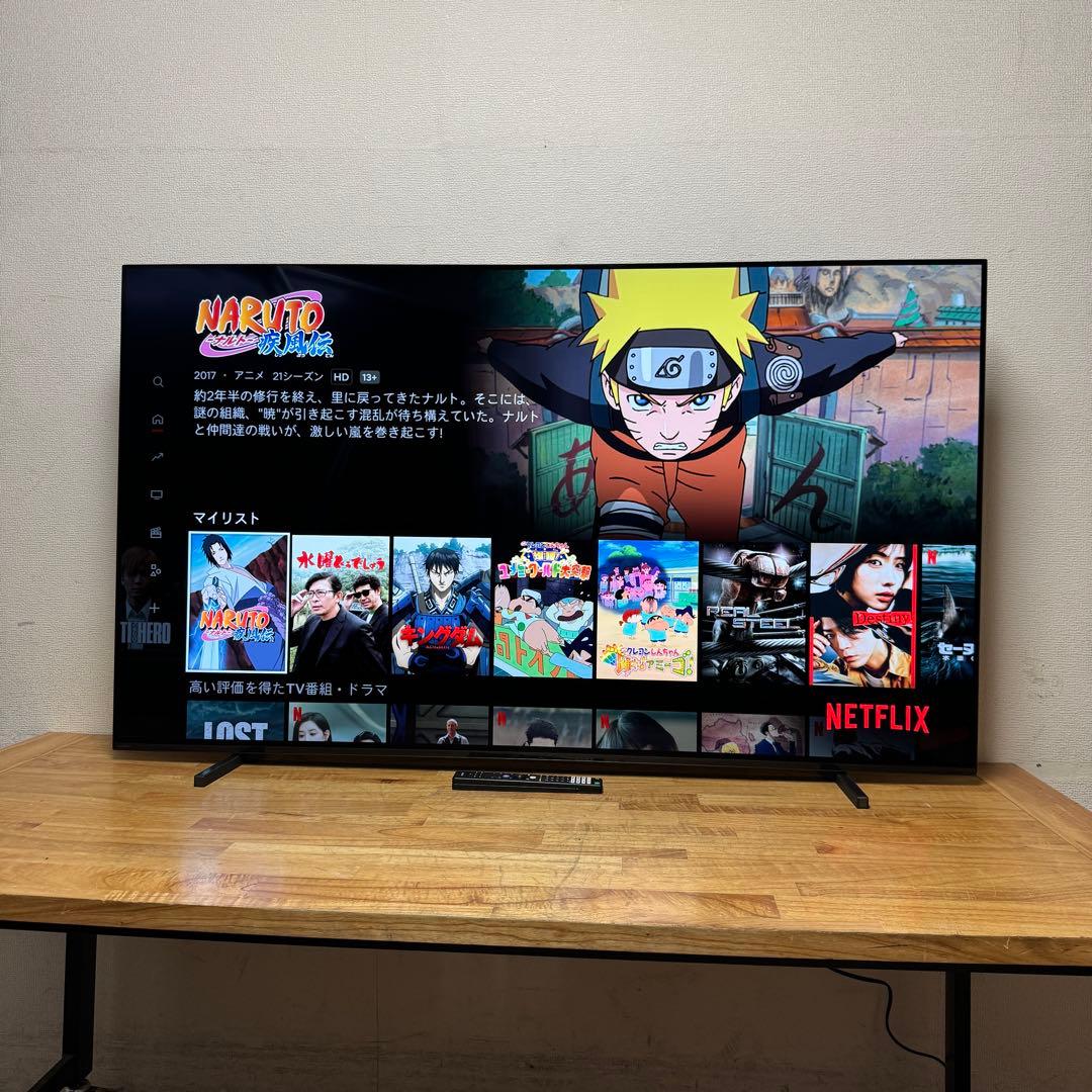 SONY 55V型 4K 有機ELテレビ BRAVIA XRJ-55A80J