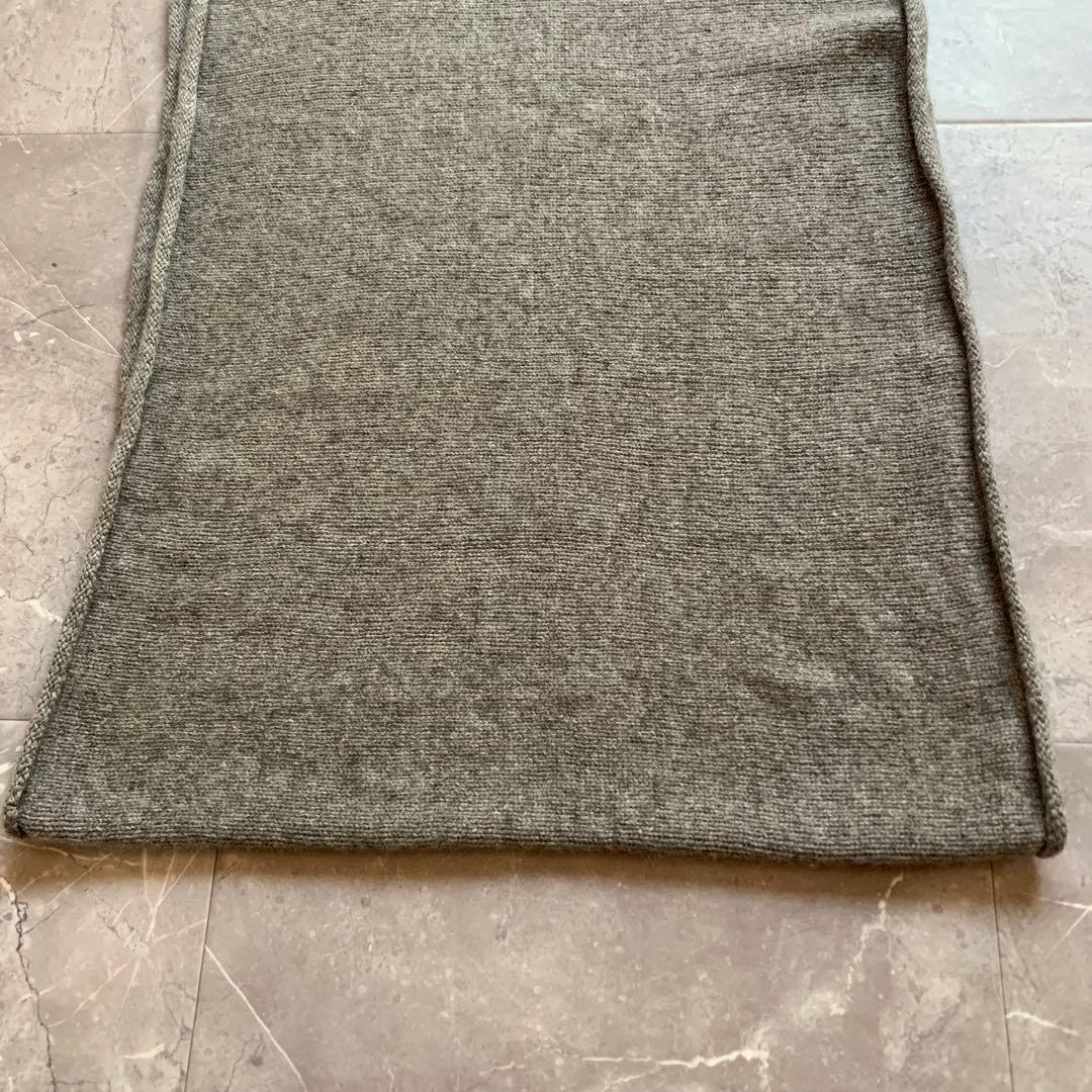 evam eva vie カシミヤ2wayストール　スヌード　モカ　美品