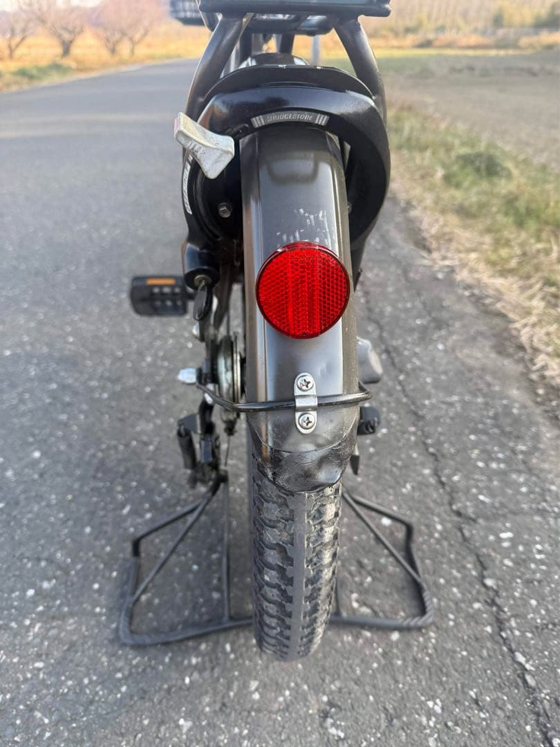 電動アシストヤマハ自転車 シティタイプ 黒