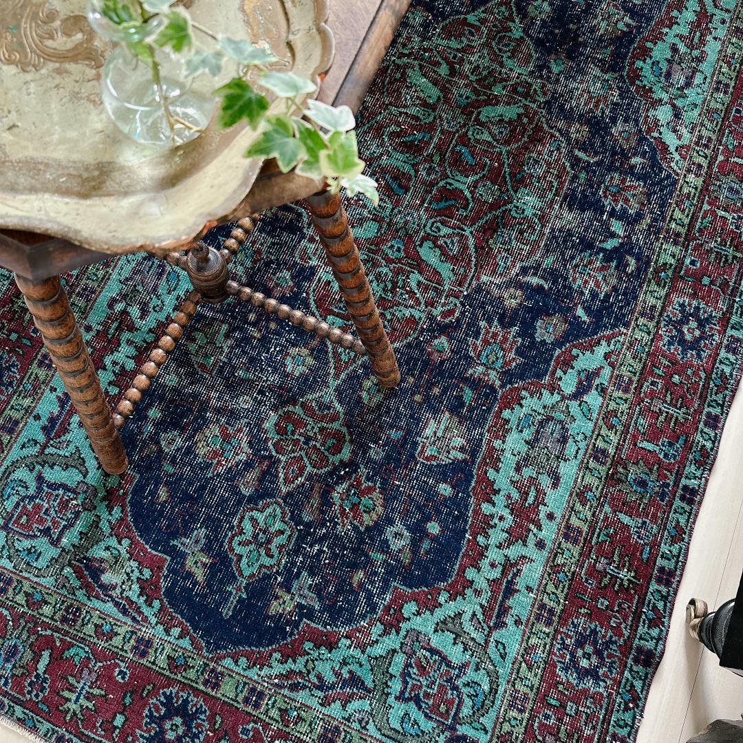 0938 トルコ ヴィンテージラグA107