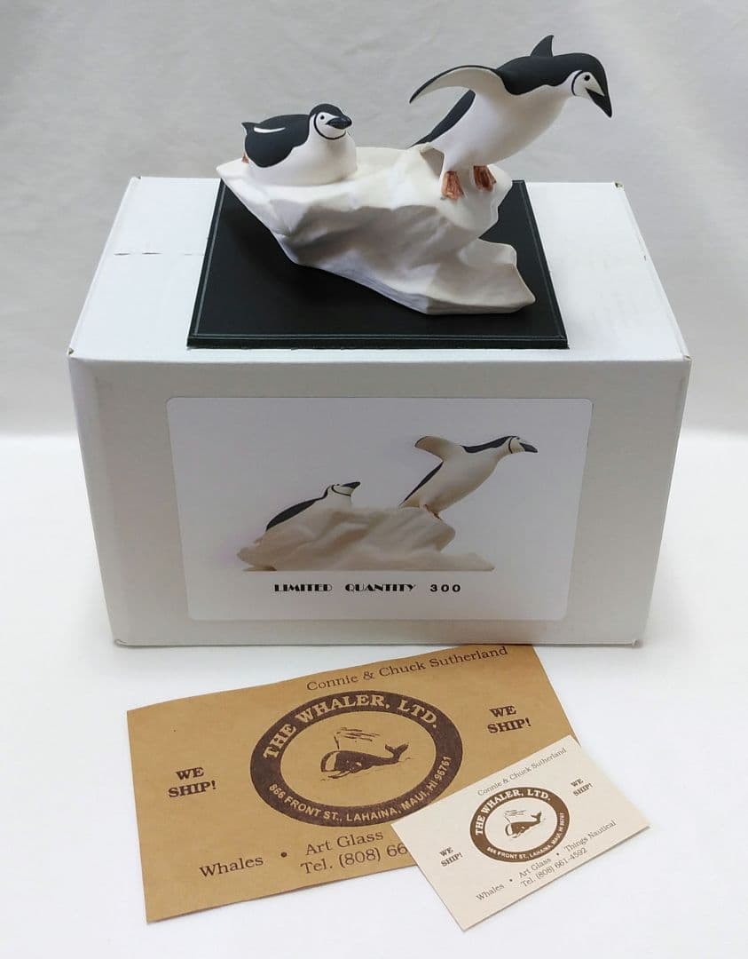 ペンギン 北欧デザイン300個限定ペンギン置物❤︎スコットランド陶器/数量限定品