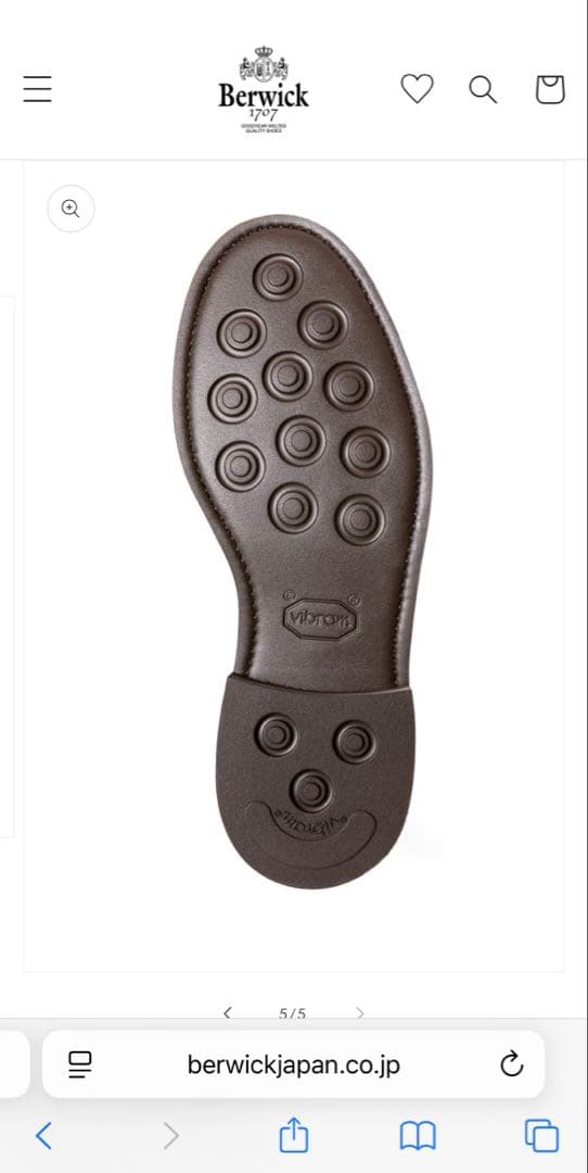 【極美品】Berwick ブラウン タッセルローファー23.5cm