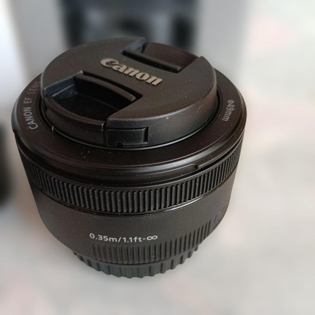 Canon EF 50mm f/1.8 STM レンズ　レンズフード　セット