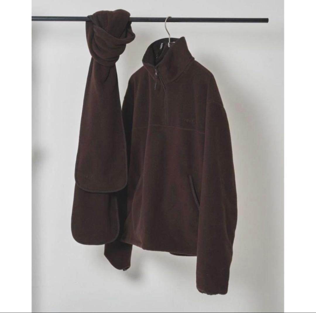 【TODAYFUL】 Halfzip Fleece Pullover