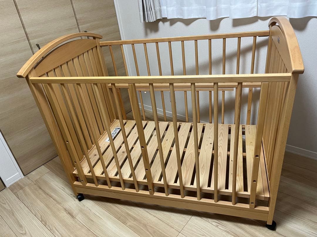 MIKI HOUSE ベビーベッド 木製