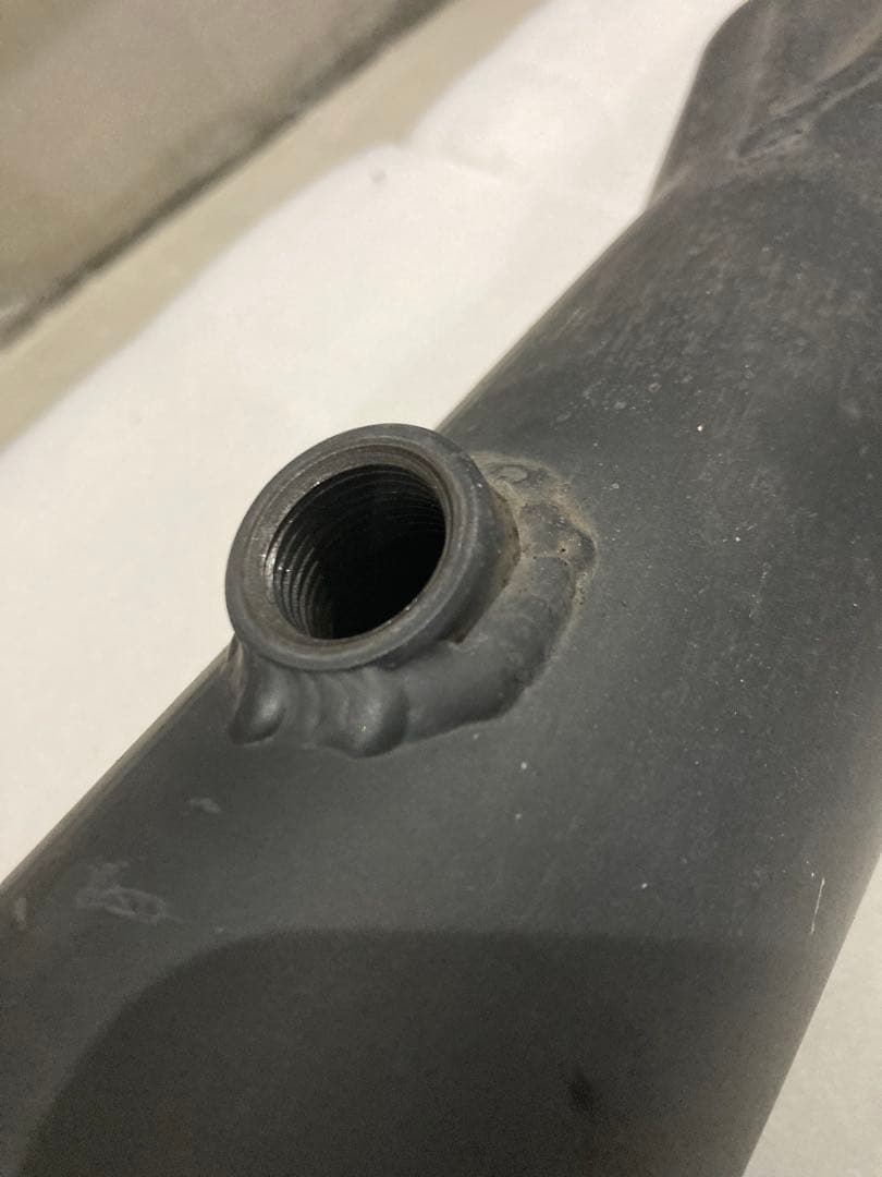 PMC ARCHI Z900RS 8BL 1ピースショート管マフラー　ブラック