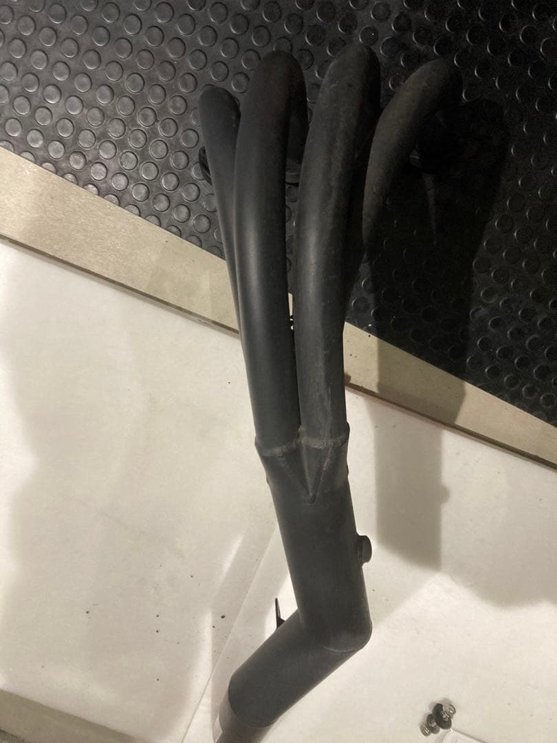 PMC ARCHI Z900RS 8BL 1ピースショート管マフラー　ブラック