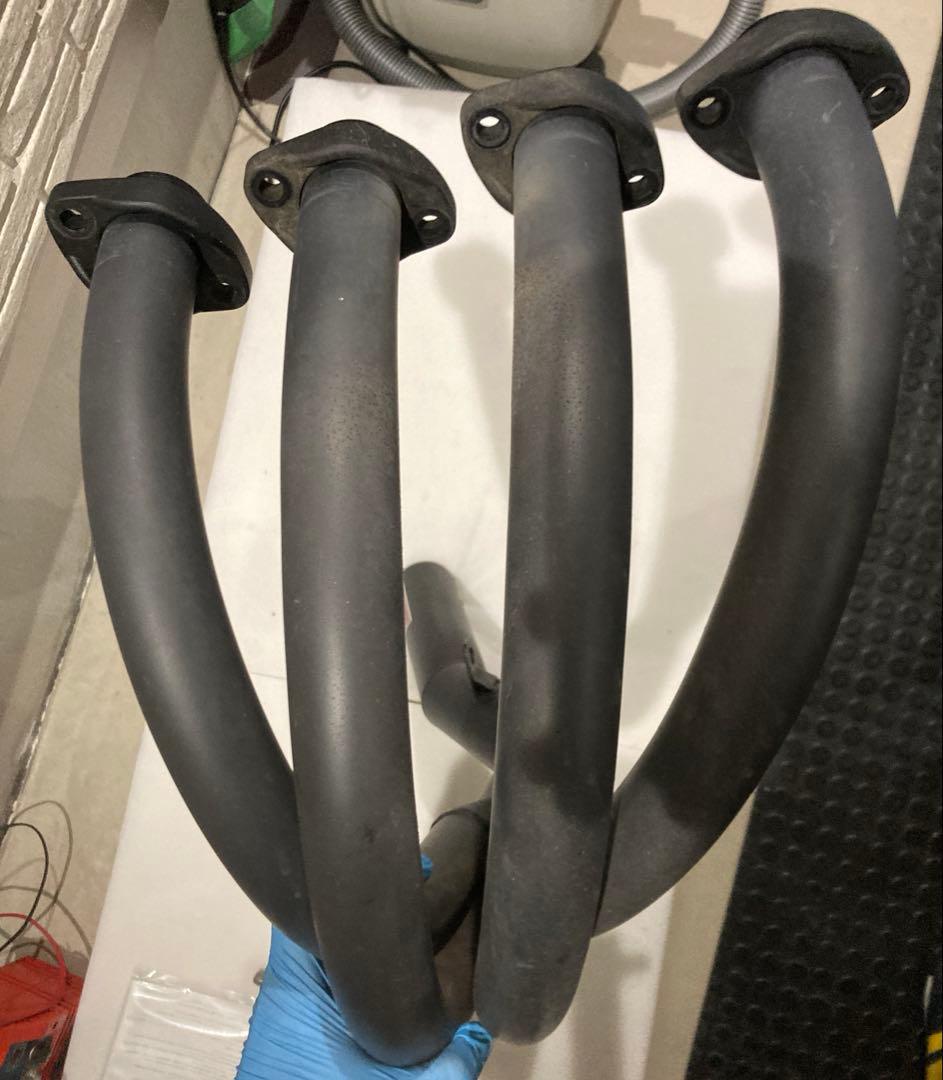 PMC ARCHI Z900RS 8BL 1ピースショート管マフラー　ブラック