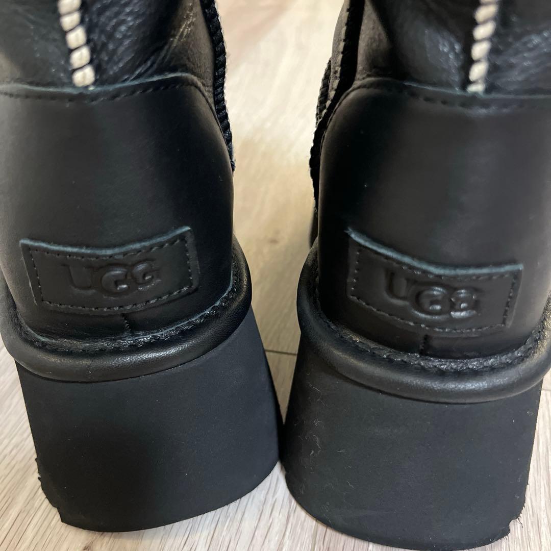 靴 UGG W ESMEE LEATHER BOOT