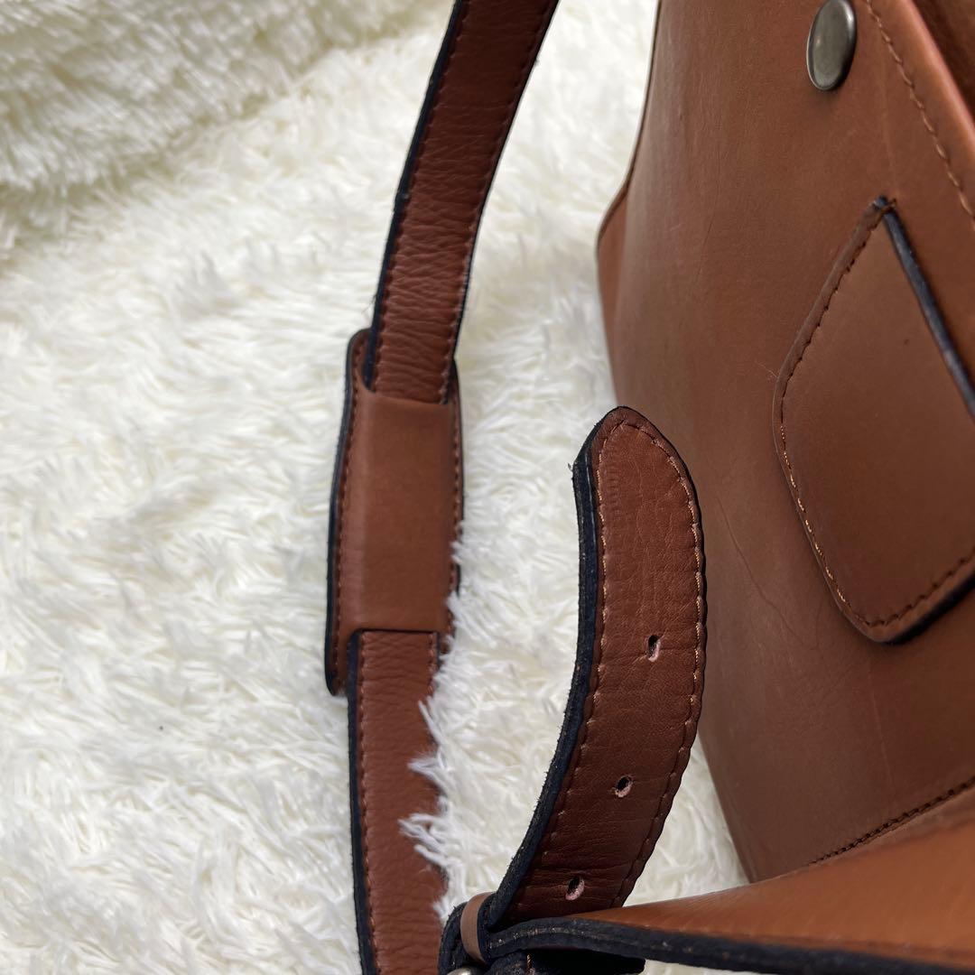 未使用　PORTER ポーター バロン ショルダー ビジネスバッグ 本革