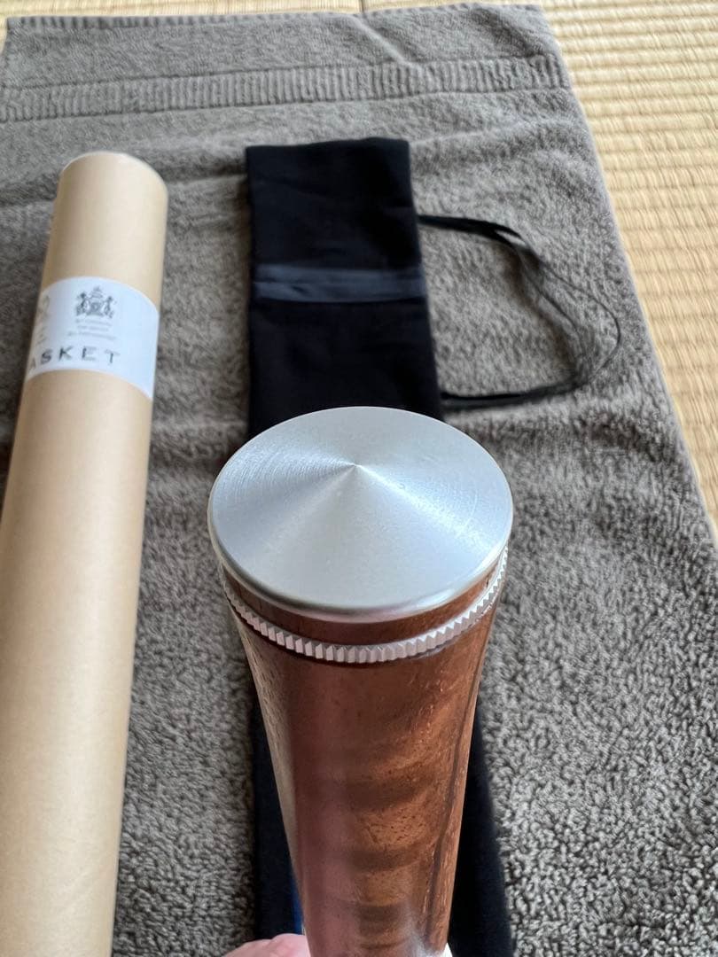 カスケット　5ftピーチウッド杢　ボロンハンドル・トリガー新品未使用品