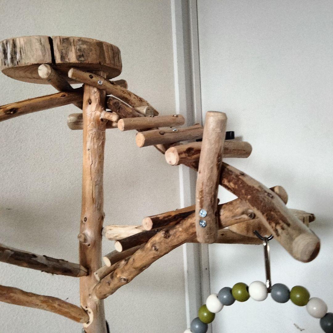 ET バードアスレチックジム 天然木 自然木 流木 止まり木 インコ