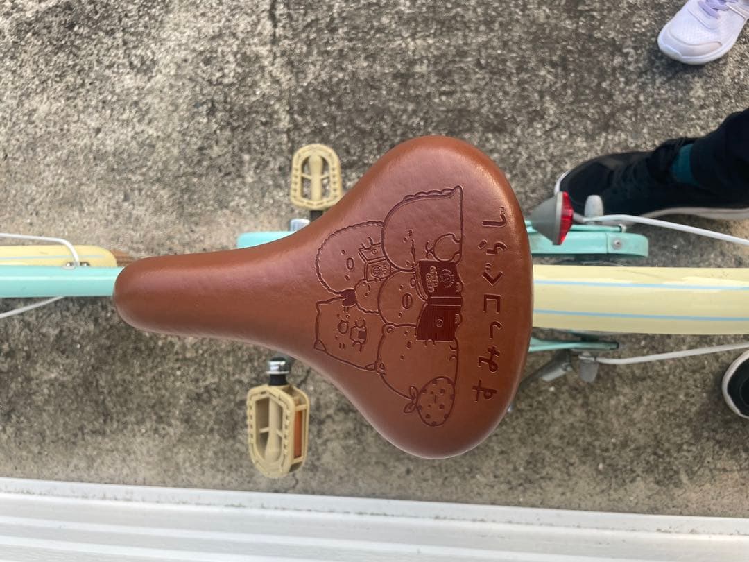 やまもん様限定、最終値下げ、すみっこぐらし子供用自転車 ミントグリーン