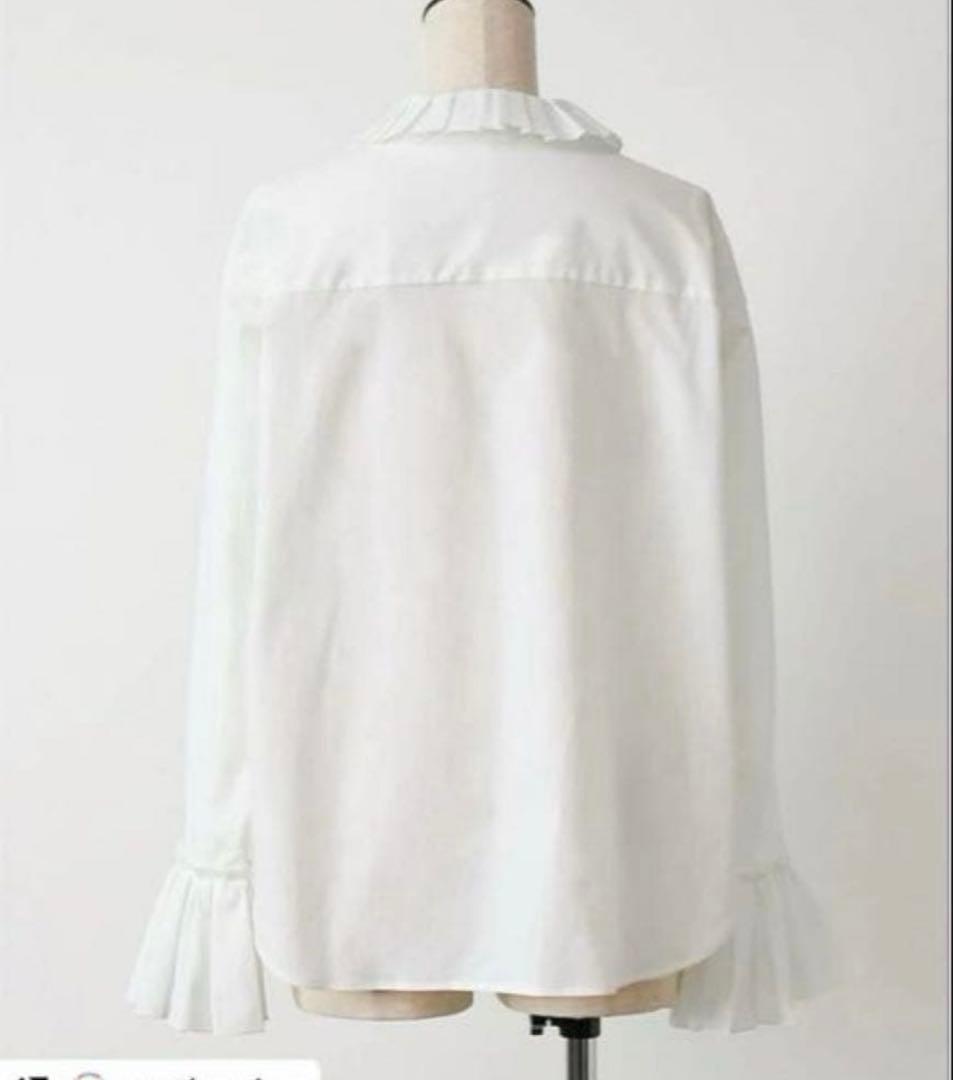 未使用級FORME プリーツブラウス　東原亜希×金子綾コラボ