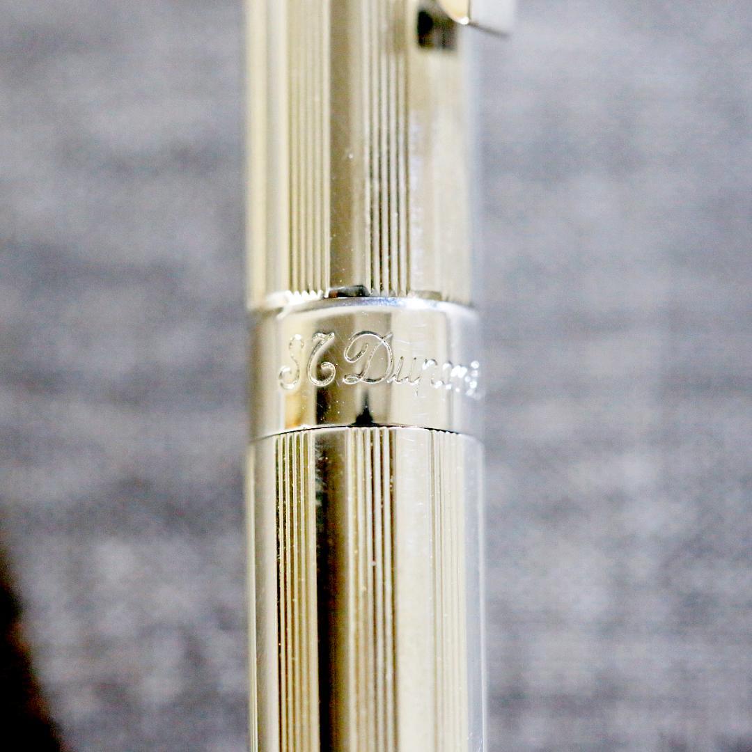 【美品 送料込み】デュポン ボールペン シルバー