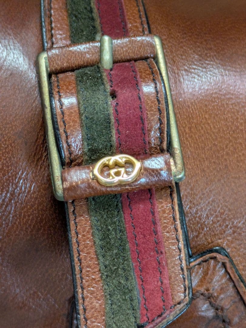 ​希少 GUCCI 本革ショートブーツ 37 4.5cmヒール 23.5cm