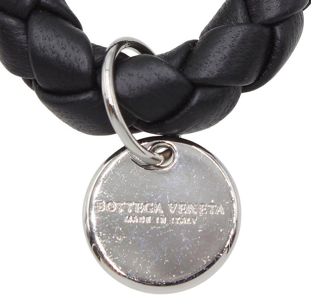 R2100 新品同様 ボッテガヴェネタ イントレチャートキーホルダー キーリング