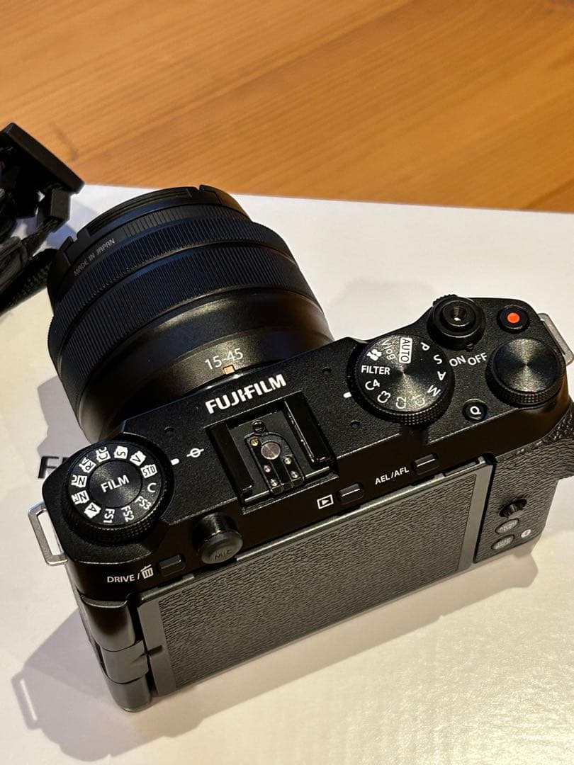 美品！【FUJIFILM XM5】レンズセット　本体BLACK
