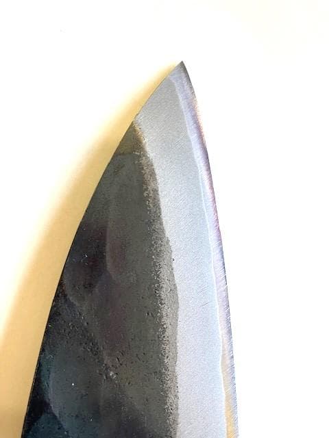 出刃包丁　安来正鋼　賜最優秀賞　調理庖丁 両刃　青一　約225㎜（刃の部分）