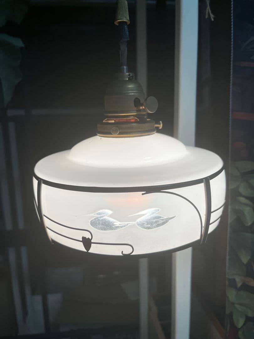 大正，昭和レトロ　ペンダントライト