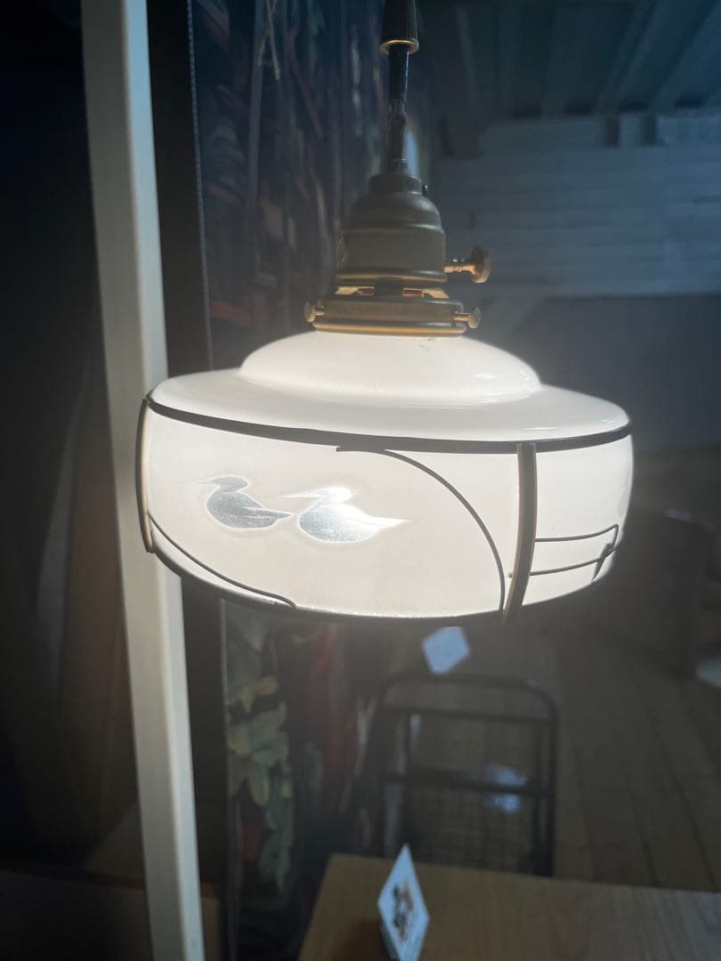 大正，昭和レトロ　ペンダントライト
