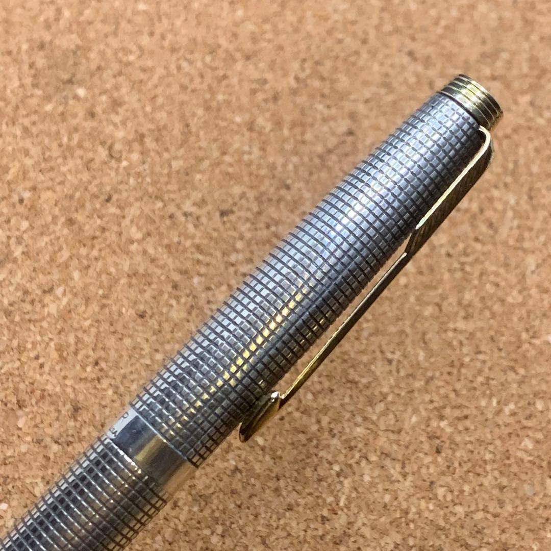 パーカー75 シズレ 万年筆 14K F スターリングシルバー