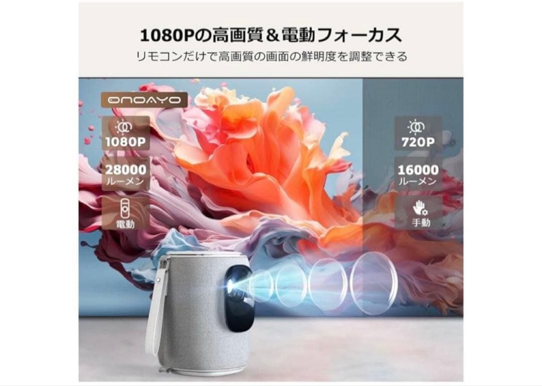 【美品】ONOAYO AY2Pro プロジェクター フルセット