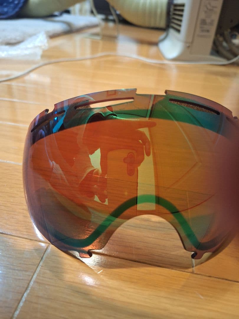 OAKLEY　キャノピー　 ゴーグル ホワイトフレーム 交換レンズ付き