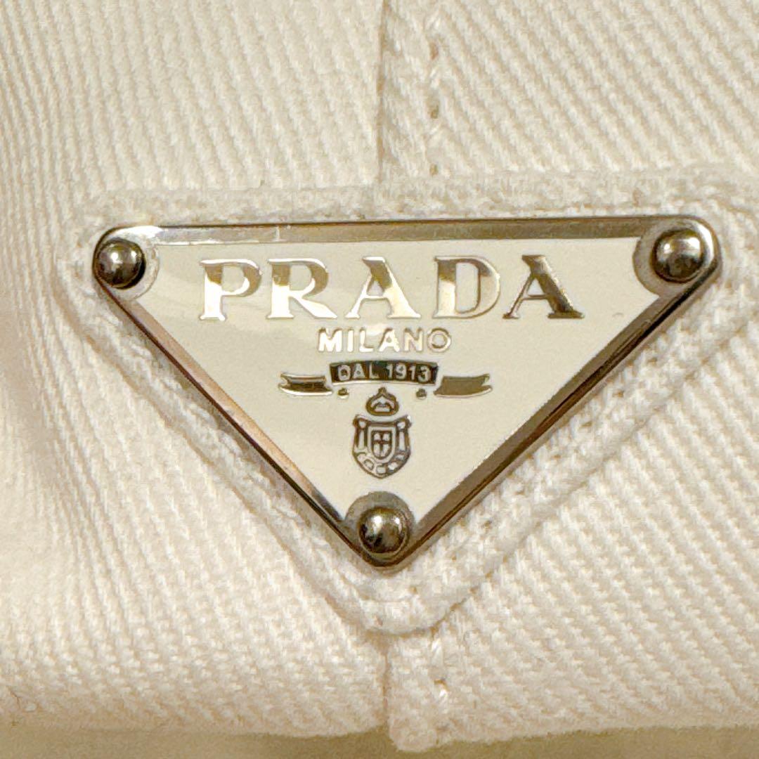 正規品　プラダ　ドリル　トートバック　ショルダー　PRADA
