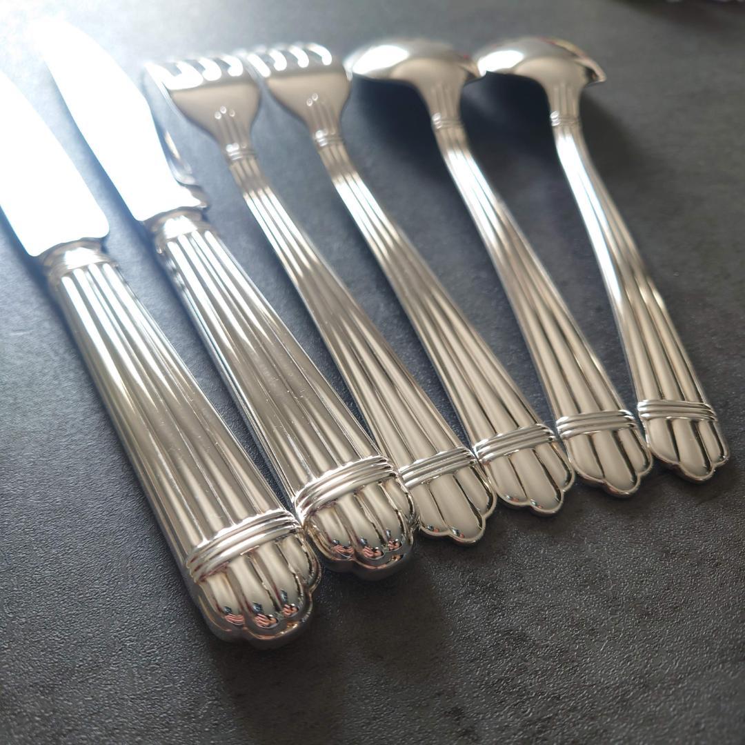 美品 クリストフル アリア テーブルサイズ 6点