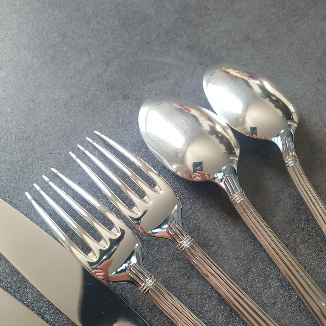 美品 クリストフル アリア テーブルサイズ 6点