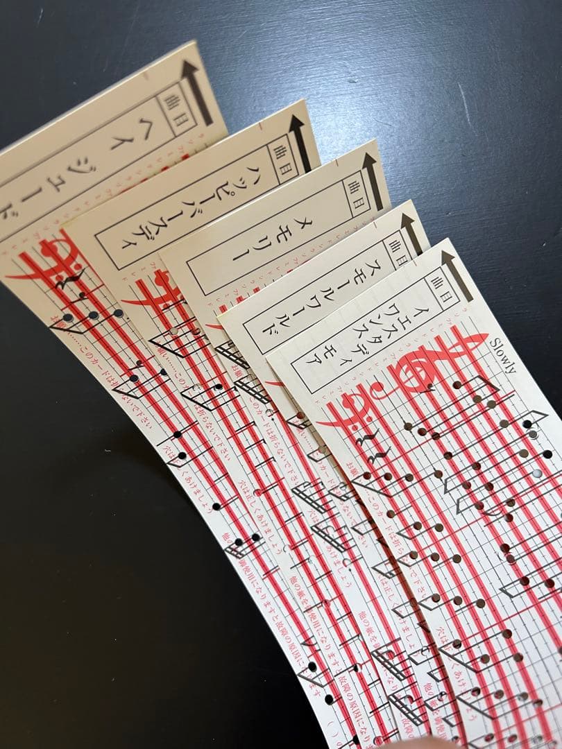 【オルゴール堂】20弁 BOOK型 手回しオルガニート /Organette20