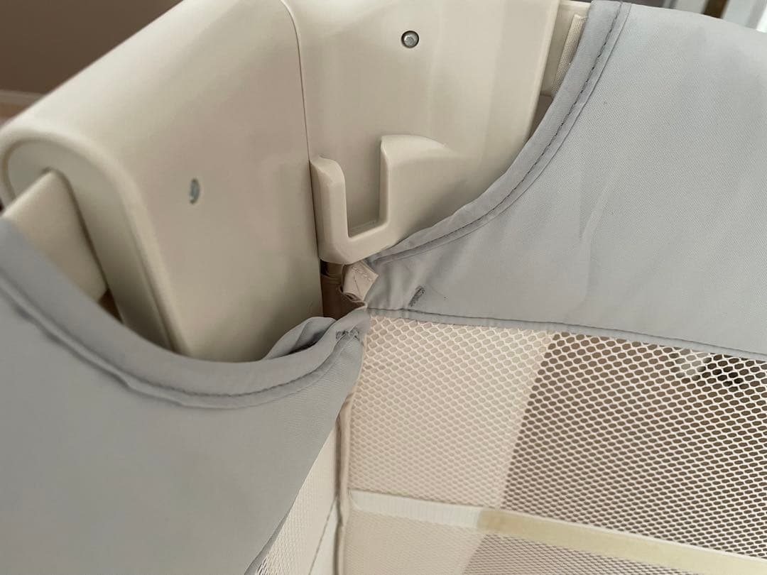 【超美品】ApricaココネルエアーAB ホワイトグレー【取説・収納バッグ付】