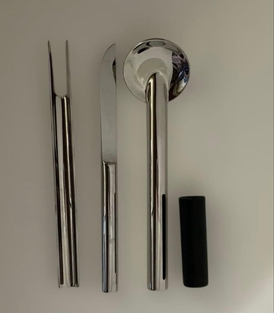 Zani 携帯用　キャンプ用　カトラリー　美術館コレクション①