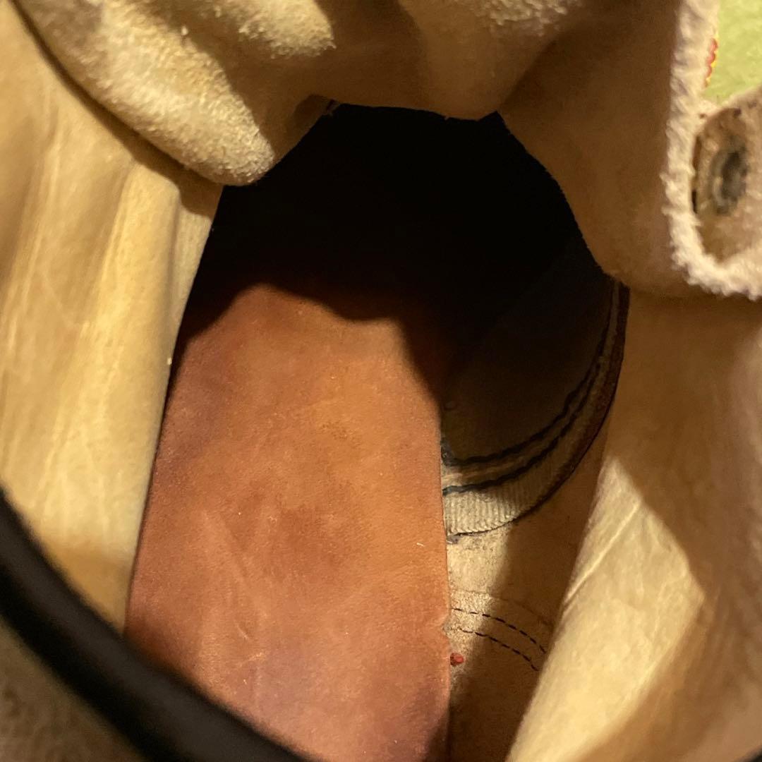 90s箱有★REDWING8173★スウェードアイリッシュセッター★犬タグ★9E