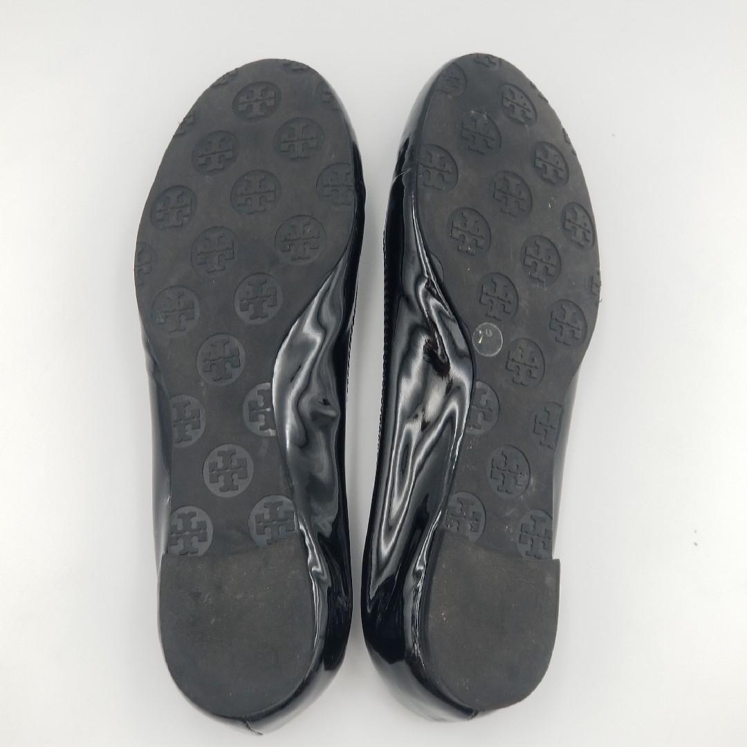 美品 Tory Burch トリーバーチ パンプス バレエシューズ ローヒール