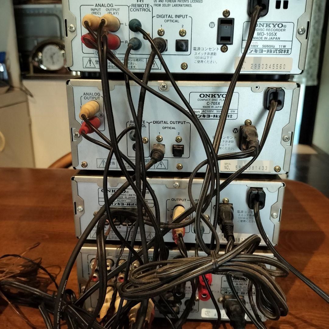 ONKYO オーディオコンポ A-907X 他