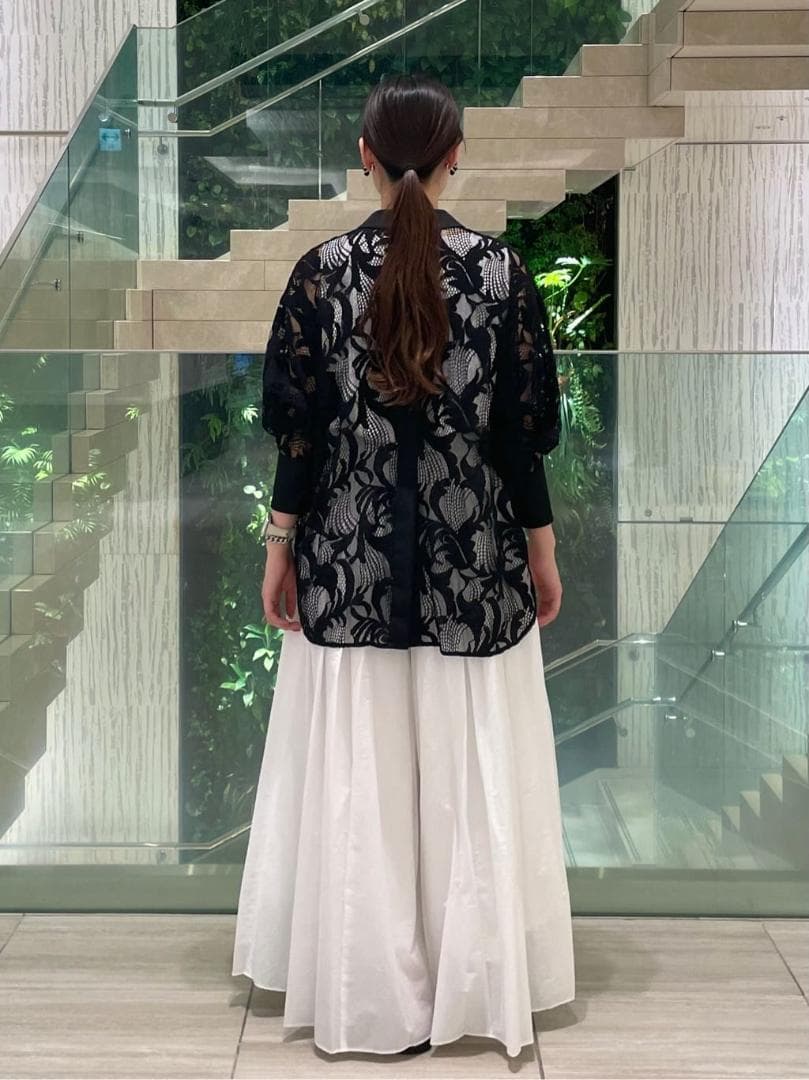 DialaADORE 57,200円24S/S ボタニカルレースブラウス