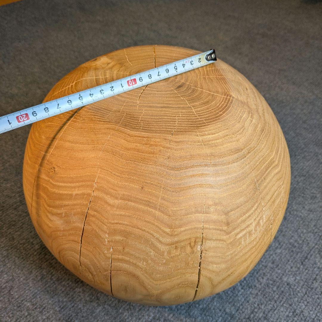 栗　天然木　丸型　切り株　丸太　高さ約26㎝