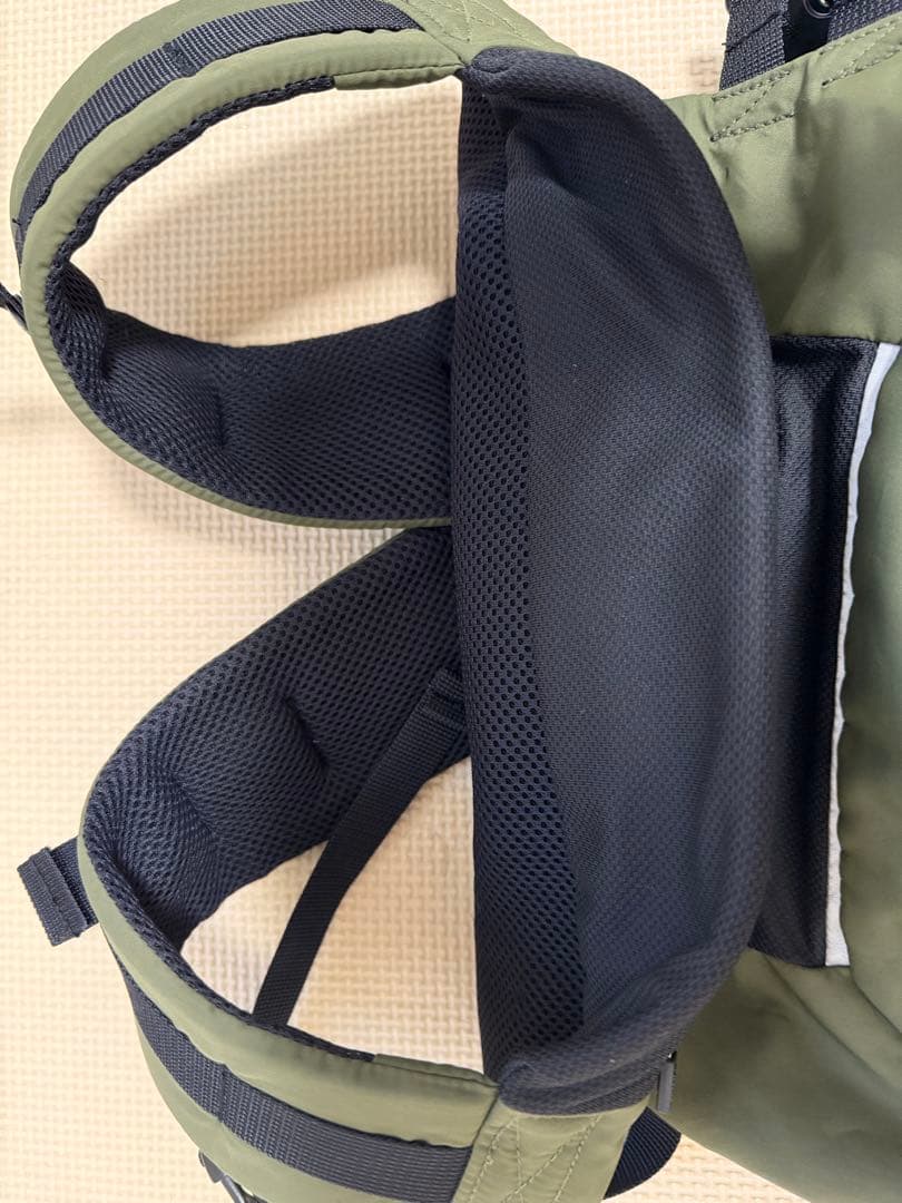 【美品】THE NORTH FACE 抱っこ紐 オリーブグリーン　ポーチ付き