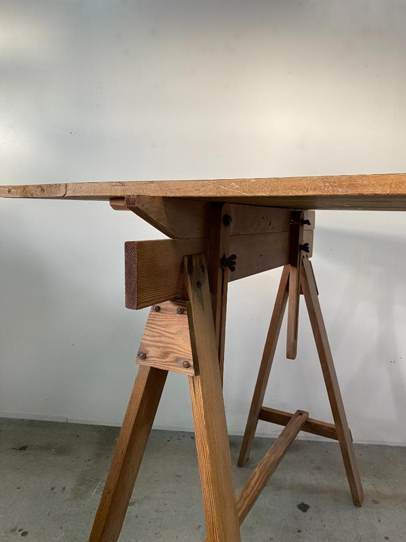 フランス アンティーク Atelier Table テーブル カウンター