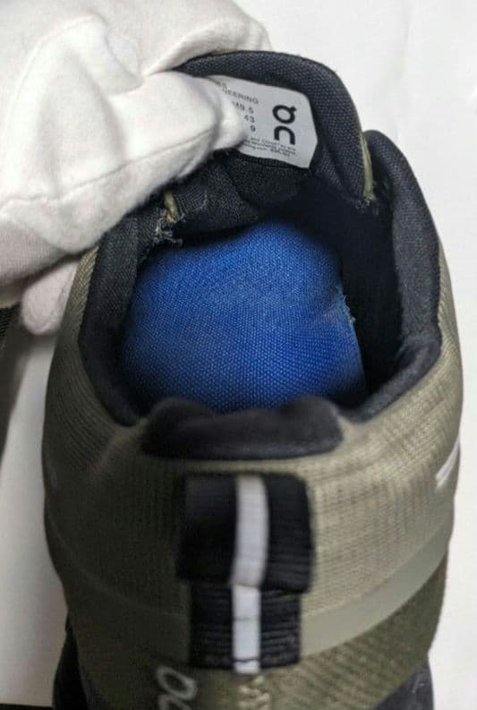 on cloud 5　オン クラウド ウォータープルーフ オリーブ 27.5cm