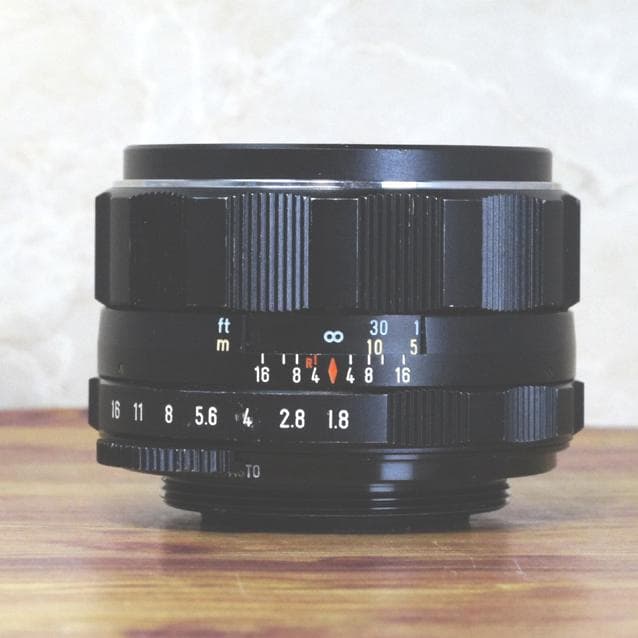 整備済完動　PENTAX SP黒＋Super-Takumar 55mm F1.8