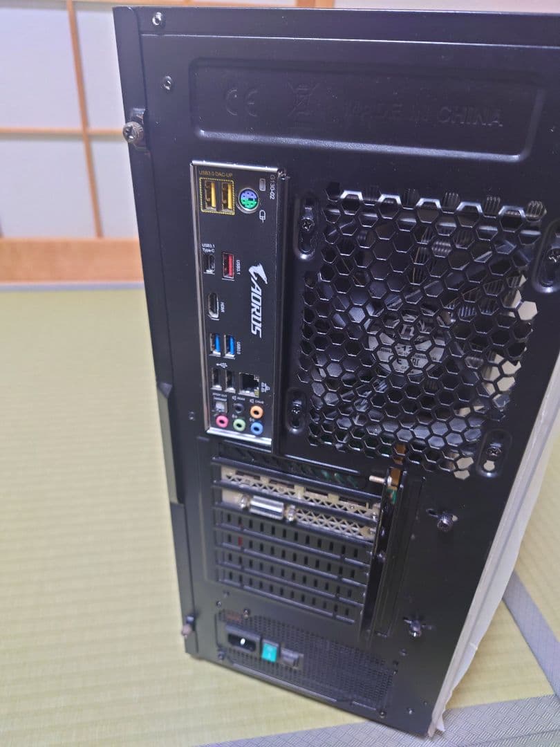 自作パソコン（ジャンク品）mamama