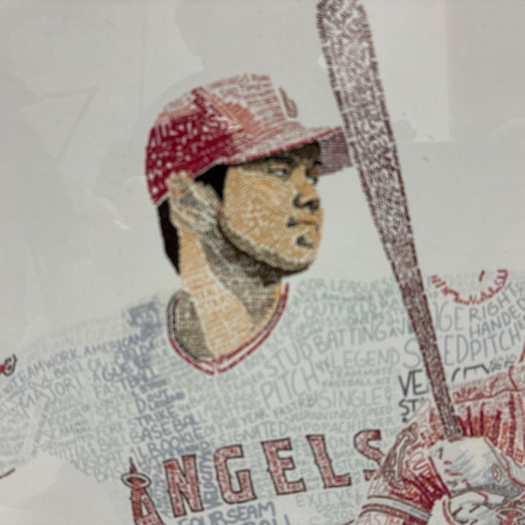 大谷翔平選手　アートプリント 限定版