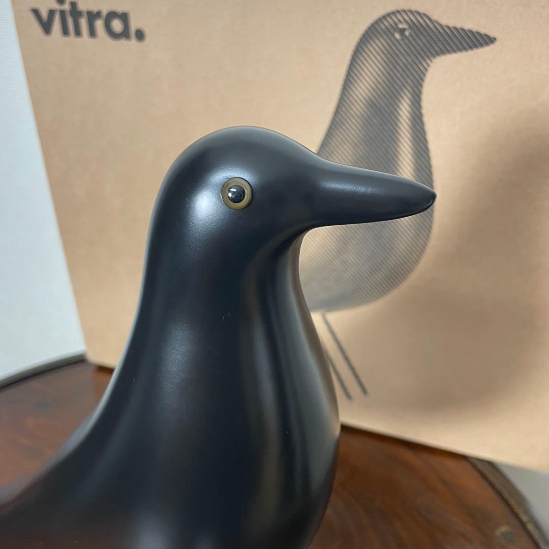 箱付き正規品《 vitra 》イームズ ハウスバード ブラック 置物 オブジェ