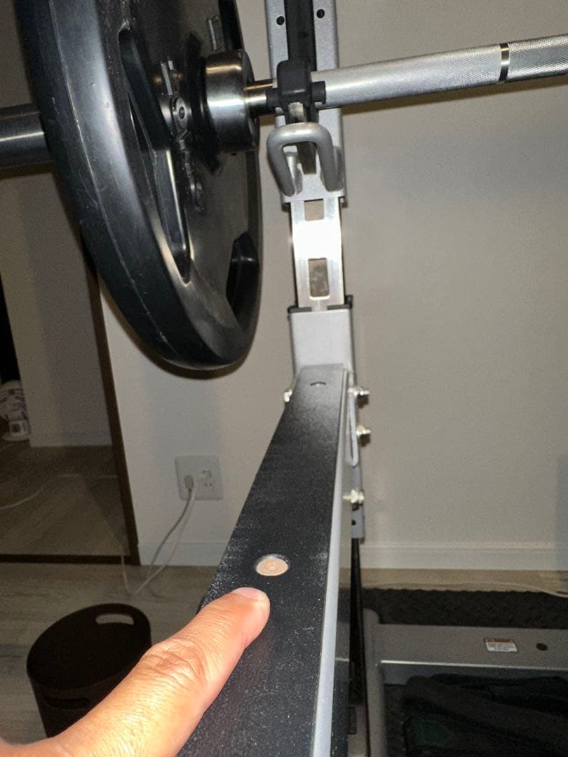 タフスタッフ　パワーラックプーリーセット+インクラインベンチ