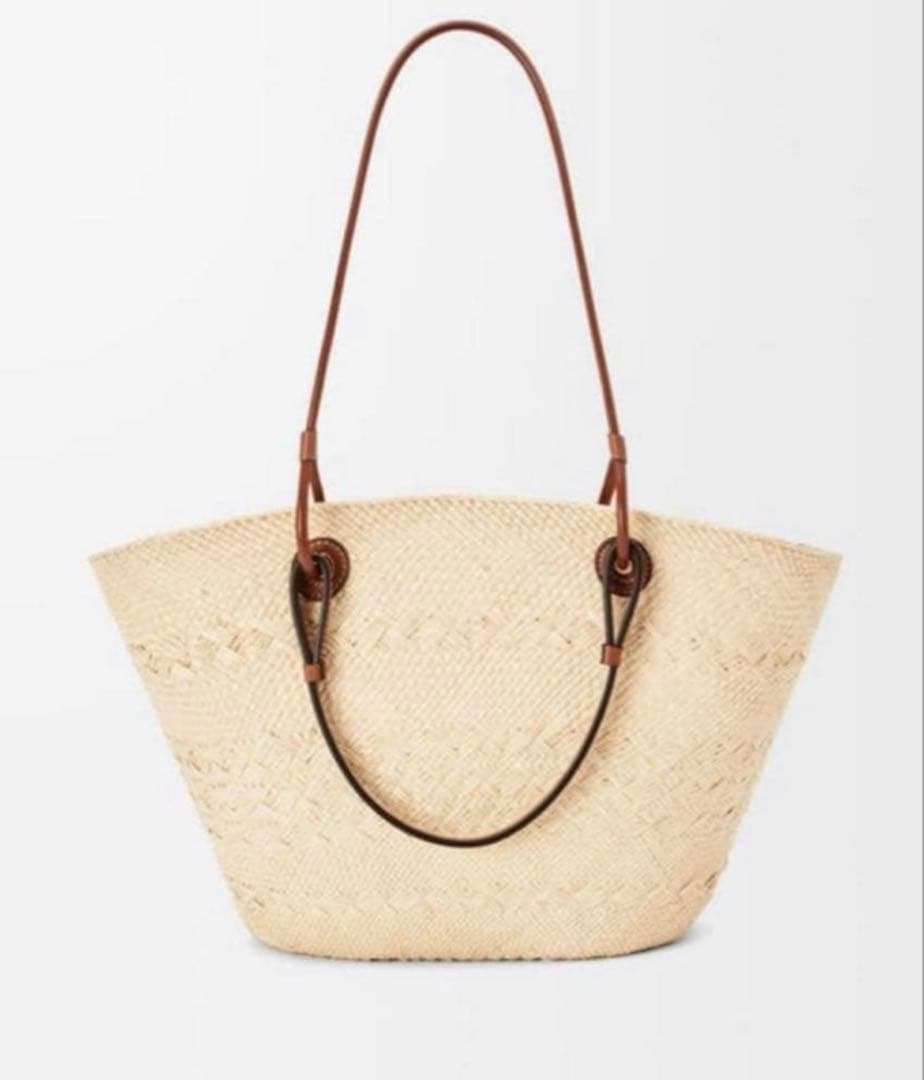 【エマ】LOEWE / ロエベ アナグラムバスケットバッグ　ミディアム