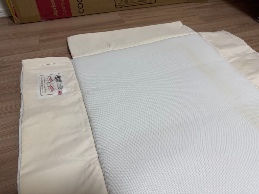 【良品格安】Aprica ベビーベッド ココネルエアー AB グレーベアー