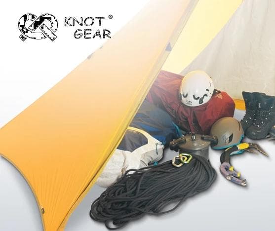 ウルトラライトKNOTGEAR 20D両面シリコンテント